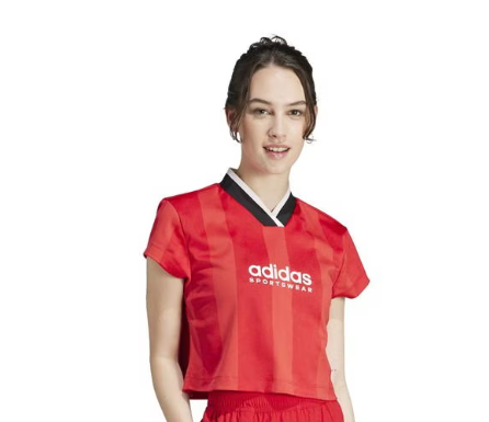 Adidas W Tiro Crop T Ld99 Red