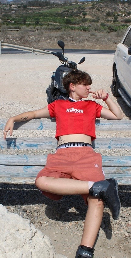 Adidas W Tiro Crop T Ld99 Red